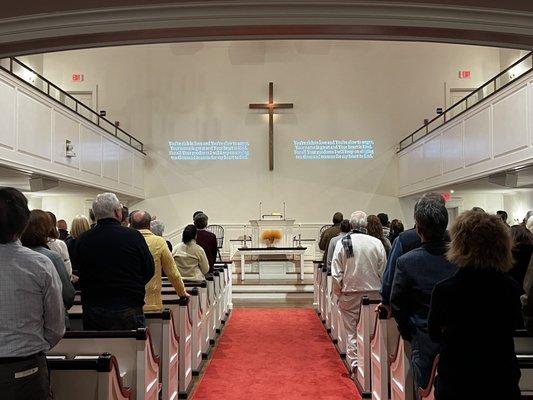 Stanwich Church-morning service