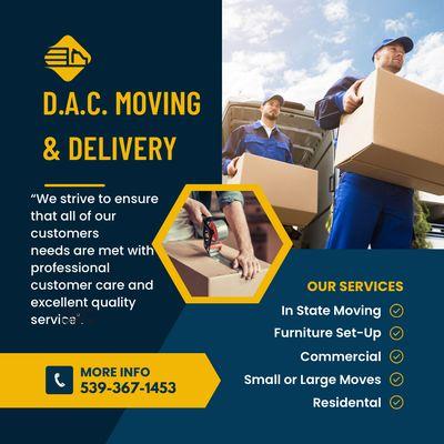 D A C Moving & Delivery