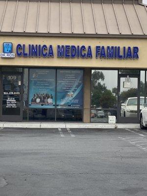 Welcome to Dr. Rios Clinica Medica Familiar in Corona, CA.