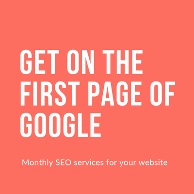 Let us help your website show up in Google searches!