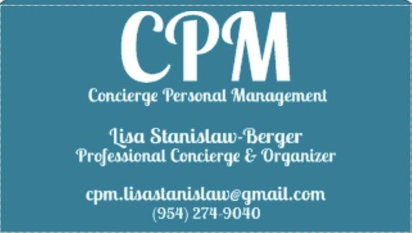 Concierge Personal Management