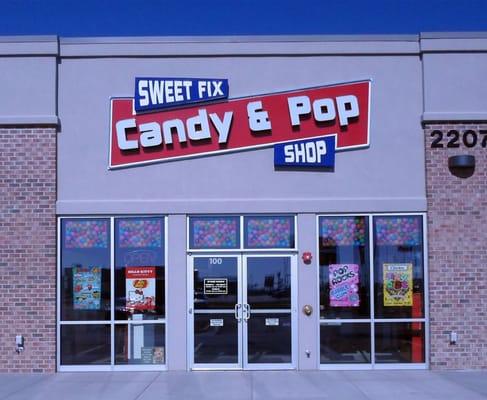 Sweet Fix Candy & Pop Shop storefront