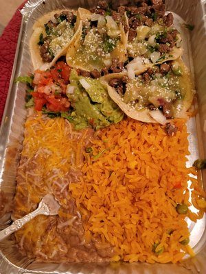 Carne asada tacos