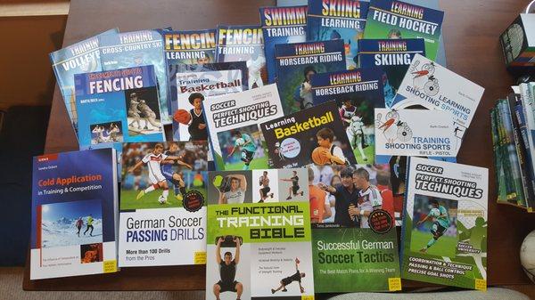 Over 50 books translated to-date for the largest sports publishing company in the world!