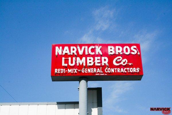 Narvick Neon Sign