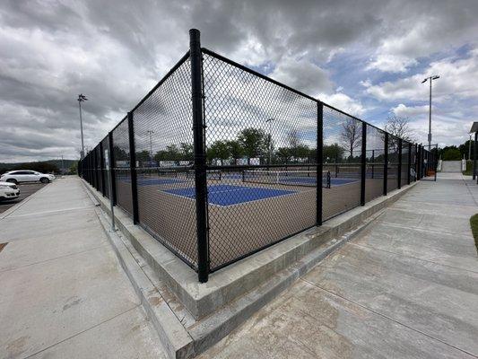 Pickle Ball Courts.