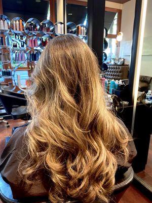 Balayage with Christina!