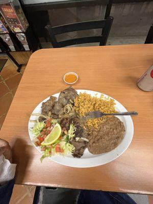 Carne asada and hand made fresh tortillas