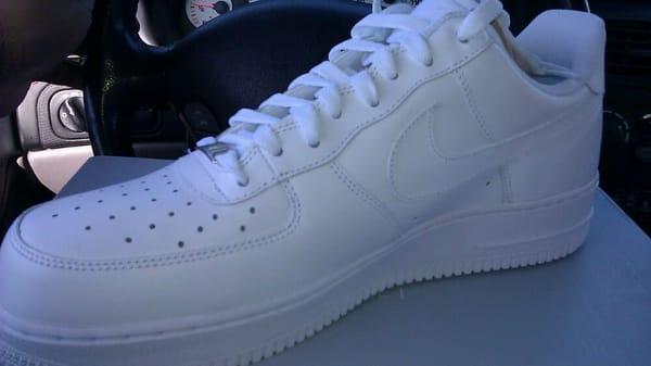 Fresh pair of them all whites for the spring!