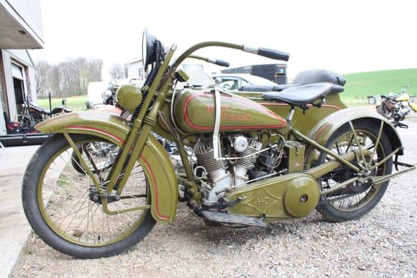 Another awesome classic motorcycle at Cafe Custom Cycles!