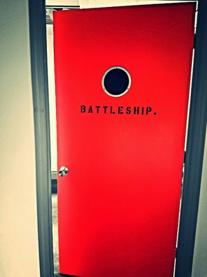 Red Door Escapes' first escape room, Battleship!