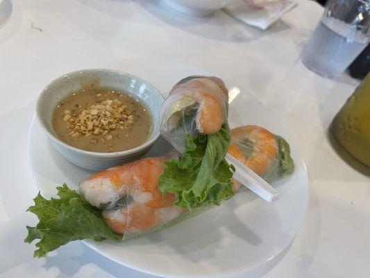 Shrimp spring roll