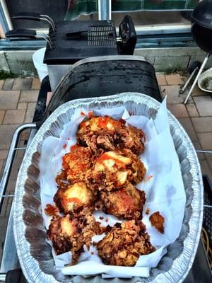 My donation tonight to American Legion  Homemade Fried Chicken