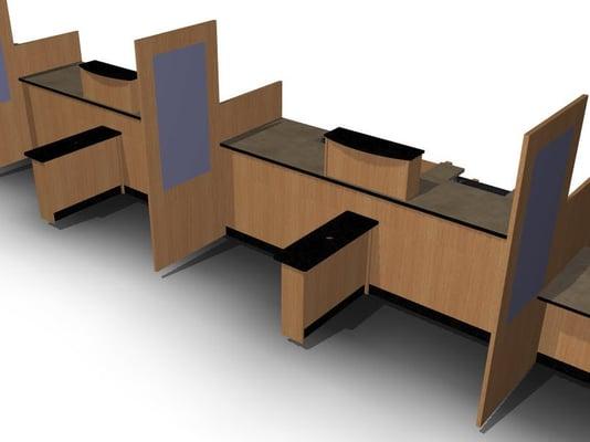 Customer Service Counters Design and Build Modular and Custom Finished to your application