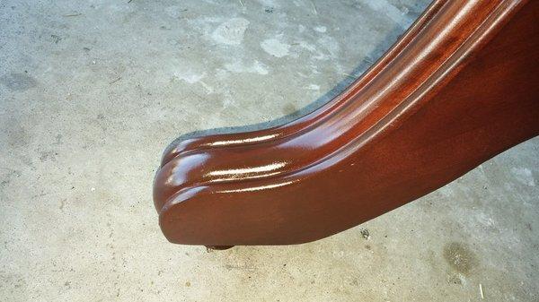 Before and After Furniture Repair & Refinishing in Anderson, TX