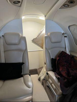 Actual Jetit Hondajet cabin (this is what you can actually expect)