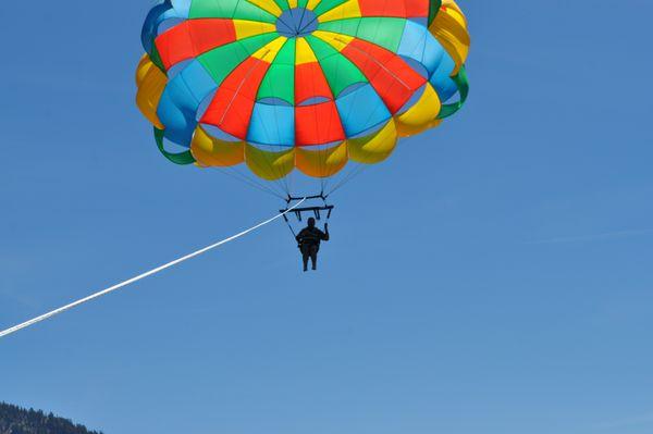 Yup, that's me at 54 years old at 1000 feet up.