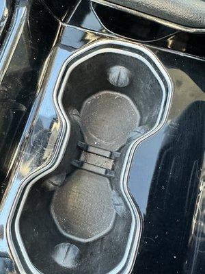 Cup holders, basic wipe down