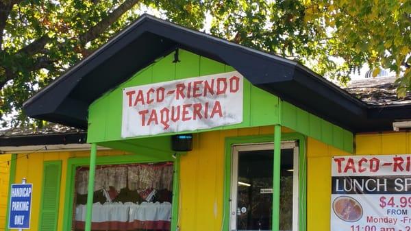 Come on in for a taco