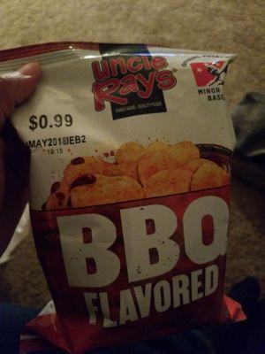 And my rays BBQ chips