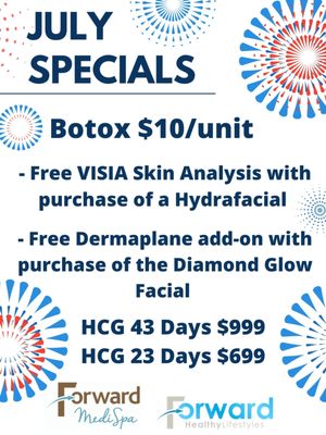 July Specials!