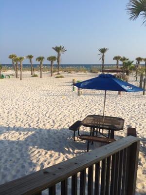 Beautiful place to stop on the beach and have drinks