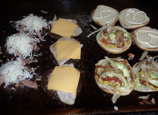 Mexican burgers