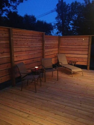 Privacy Fence On Deck | Prime Fence Company, LLC