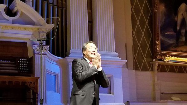 Yo Yo Ma discusses Culture, Understanding and Survival