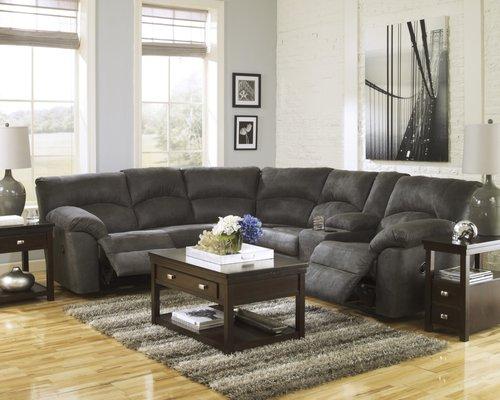 One of our best reclining sectionals!