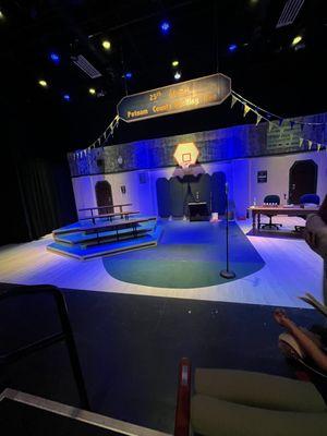 Set design for "25th Annual Putnam County Spelling Bee"