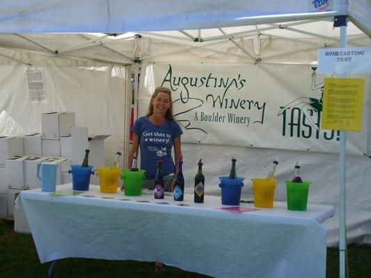 At the Colorado Mountain Winefest