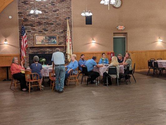 Meetings from small to large fit our Function Hall