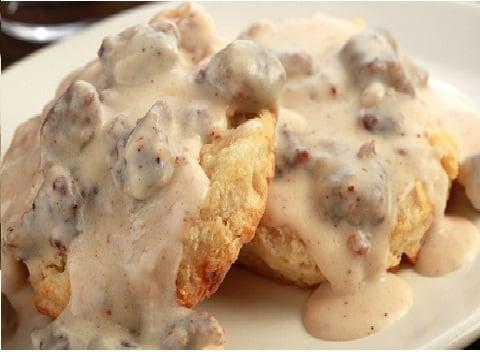 Hot Biscuits & Sausage Gravy!