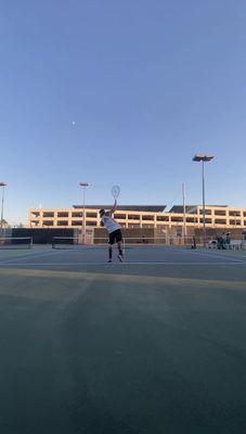 Tennis Courts at CSUN