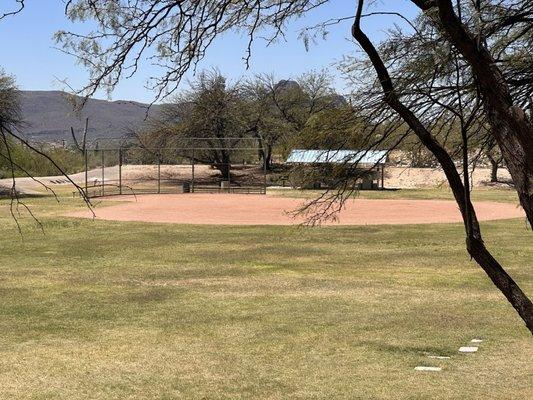 Open Baseball Field