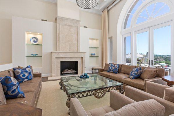 Whole house remodeling Fairbanks Ranch.  Fireplace remodeling.  Luxury homes.  Rancho Santa Fe General contractors and remodelers.