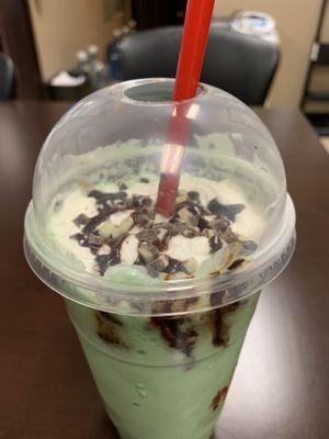 Mint Chocolate Shake- Mmmmm