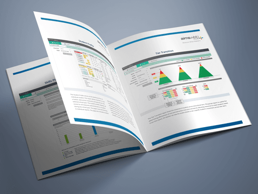 Pearson - aimswebPlus Brochure Design