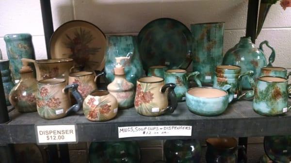 Plates, soap dispensers, bowls and more.