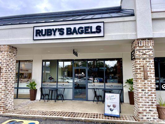 their bagels are delicious ... highly recommend their reuben on pumpernickel