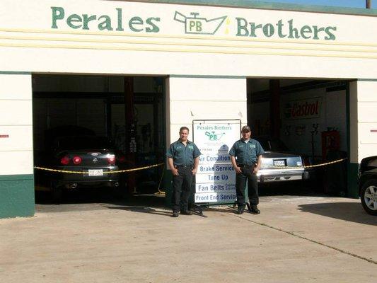 Owners Chris Perales and Alonso Perales