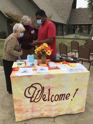 All Saints/All Souls and Dia De Los Muertos outdoor Sunday Worship Service on 10.31.2021