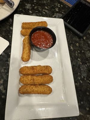 Mozzarella cheese sticks