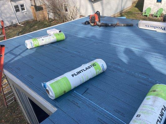 New Roof Install Leesburg Indiana