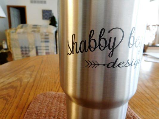 Stainless Steel Tumbler Laser Marking