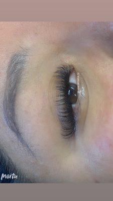 Volume lash extensions