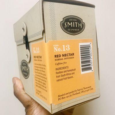 ROOIBOS TEA from South Africa (made by Smith Teamaker out of Portland, Oregon, USA)