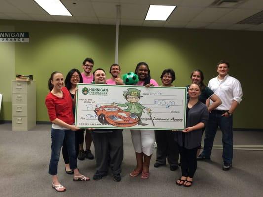 Hannigan Insurance Rewarding Their Employees