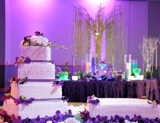 Wedding cake and Candy bar